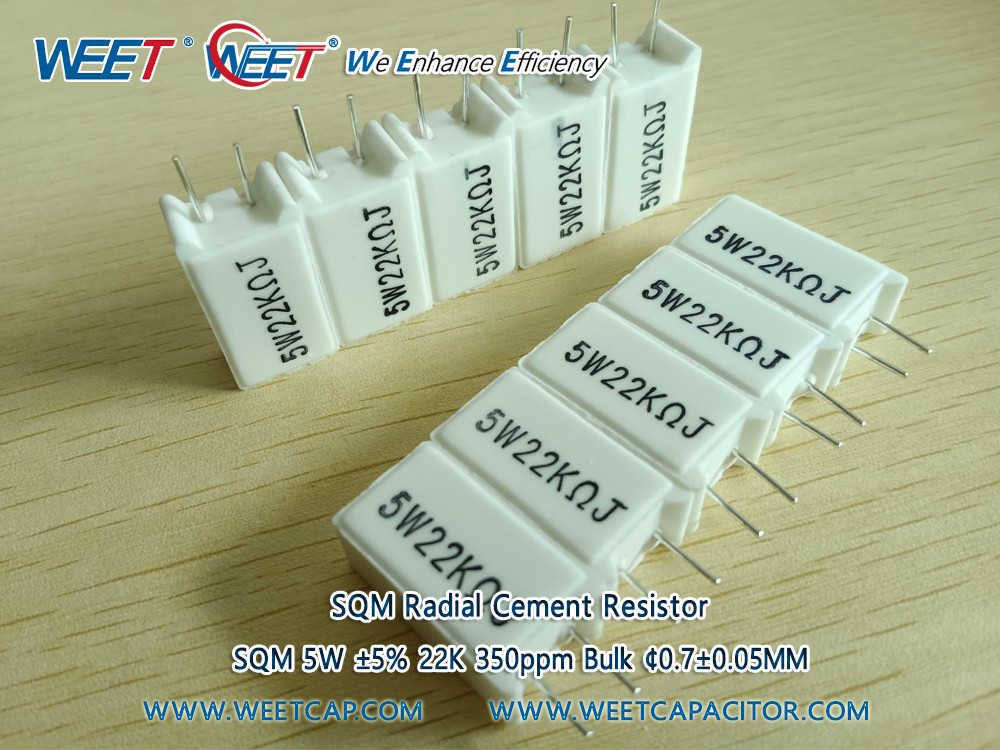 WEET SQM Radial Cement Ceramic Resistor - 副本