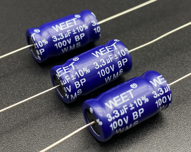 WMS-Non-polar DF 10% Alum.Elec.Capacitor