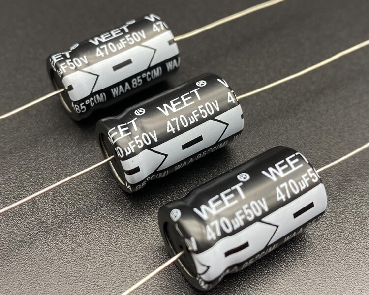 WAA-85°C 2000H Axial Alum.Elec.Capacitor