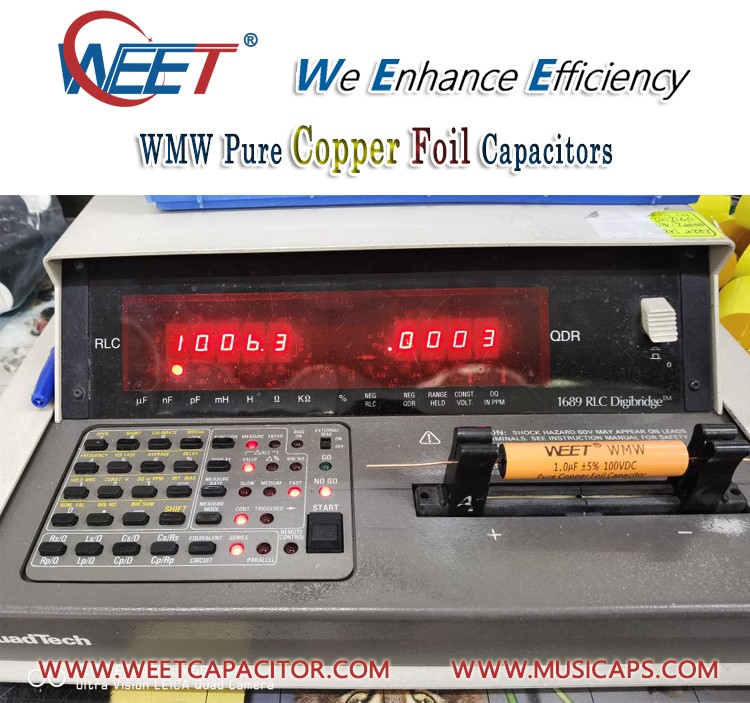 WMW- Pure Copper Foil and Film Capacitor