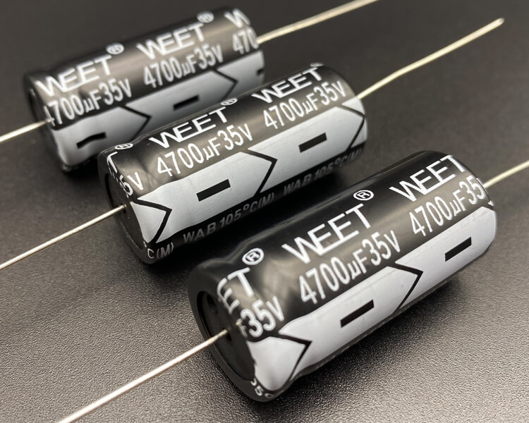 WAB-105°C1000H Axial Alum.Elec.Capacitor