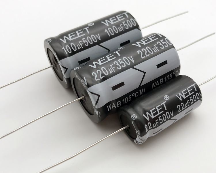 WAB 350VDC 220uF Polarized Alum.Elec.Capacitors