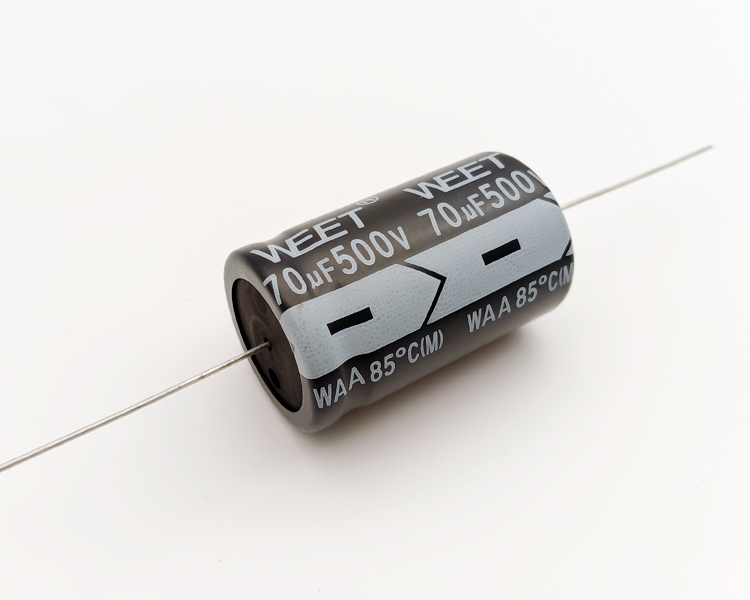 WAA 500VDC 70uF Polarized Alum.Elec.Capacitors