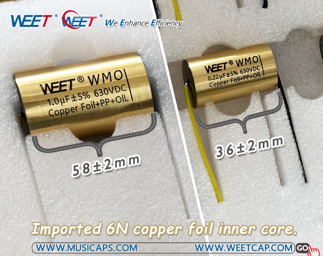 WEET Why Do Audio Enthusiasts Love WEET WMO High End Audio Capacitor So Much?