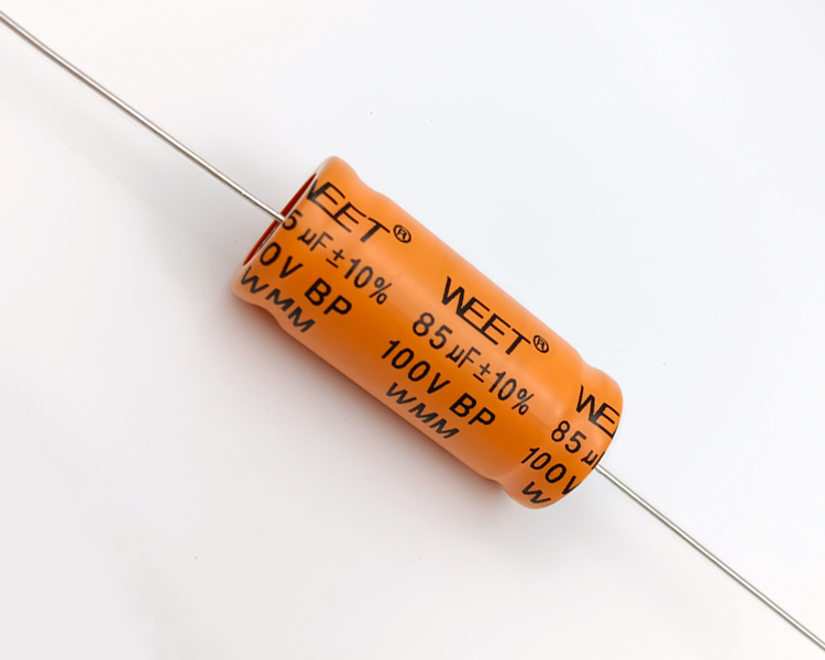 WMM 85uF 100V BP Alum.Elec.Cap.