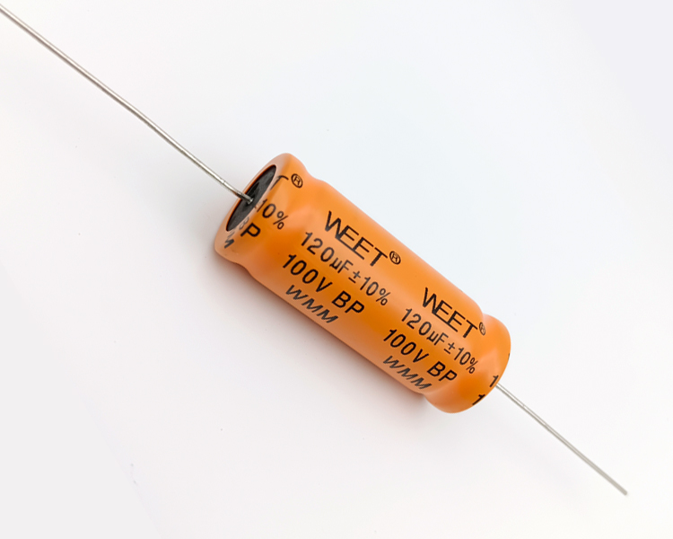 WMM 120uF 100V BP Alum.Elec.Cap.