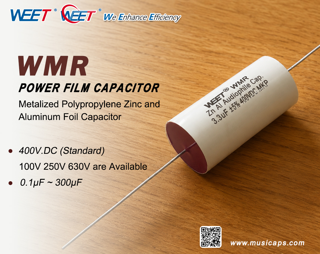 WEET WMR Series: Power Film Capacitor With Metallized Polypropylene Film