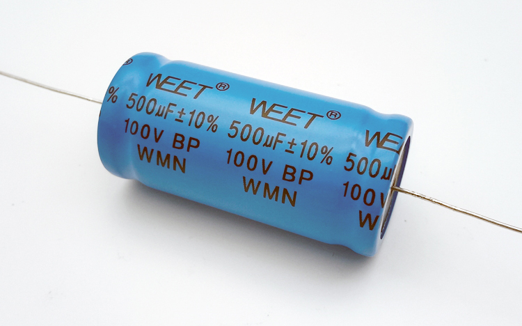 WMN 500uF 100V BP Alum.Elec.Cap.