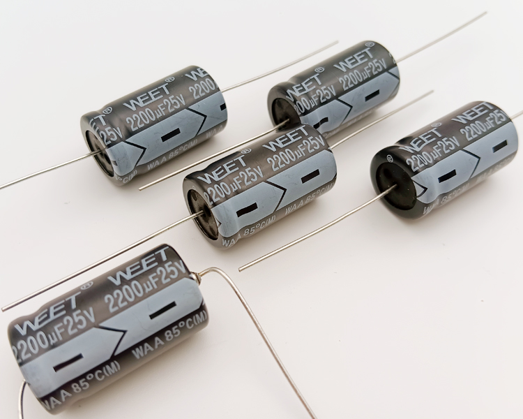 WEET-WAA-25VDC-2200uF-Aluminum-Electrolytic-Capacitors-with-Long-Life-5000H-Factory