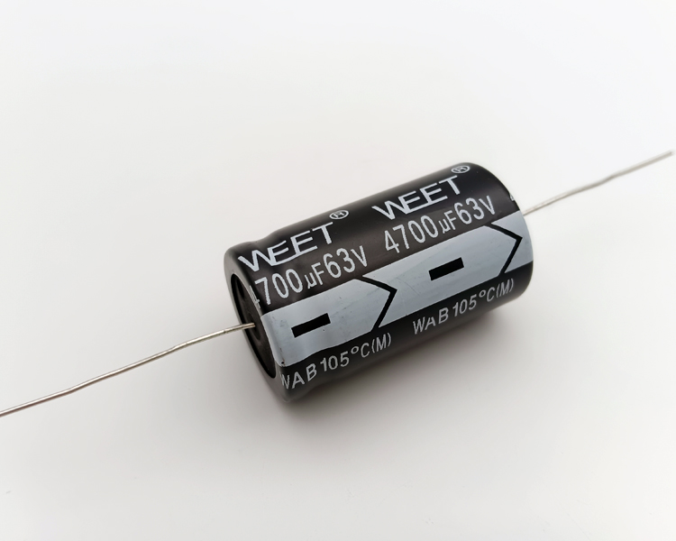 WEET-WAB-63VDC-4700uF-Axial-Ecap-Cross-ROE-HI-END-Tube-Amp-Capacitors-for-Audio