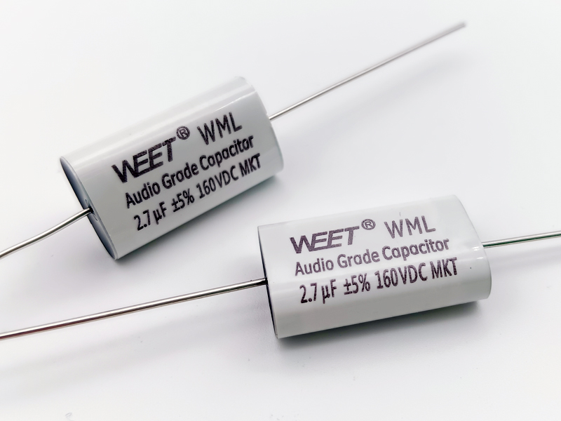 WEET-WML-2.7uF-160V-MKT-Small-Size-Foil-Film-Capacitor-For-Audio-Upgrading-Factory
