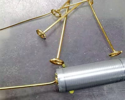 Customized wires with silver or gold plated