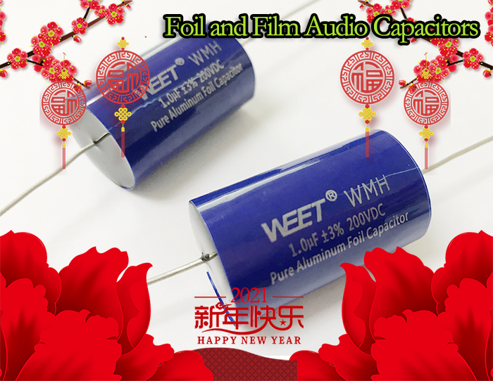 WEET-200V-1uF-Pure-Alu-Foil-and-Film-Filter-Capacitors-Upgrade-Repair-Modify-Preamp