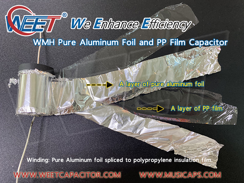 WEET-WMH-Audio-Capacitor-Winding-Aluminum-Foil-Spliced-to-Polypropylene-Insulation-PP-Film