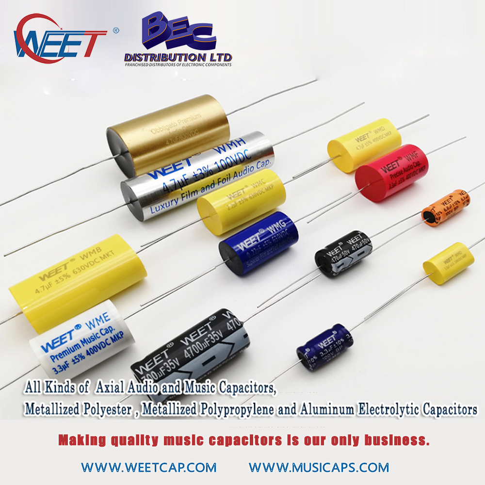WEET-WMH-Foil-and-Film-Polypropylene-Capacitors-Electronic-Components-Distributor-BEC-Distribution-Limited