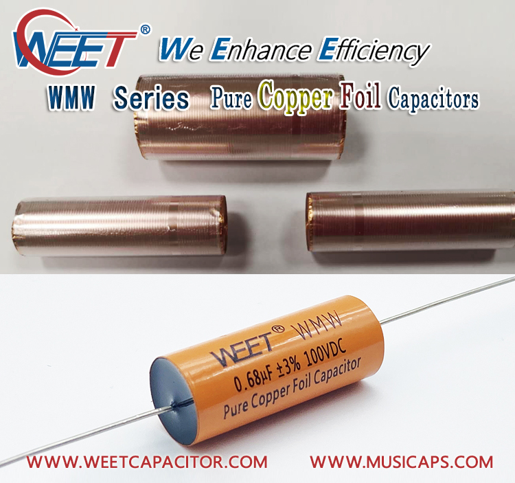 WEET-WMW-Pure-Copper-Foil-and-Film-Capacitor-Cross-to-Jantzen-Amber-Z-Cap-and-Audyn-True-Copper-Cap
